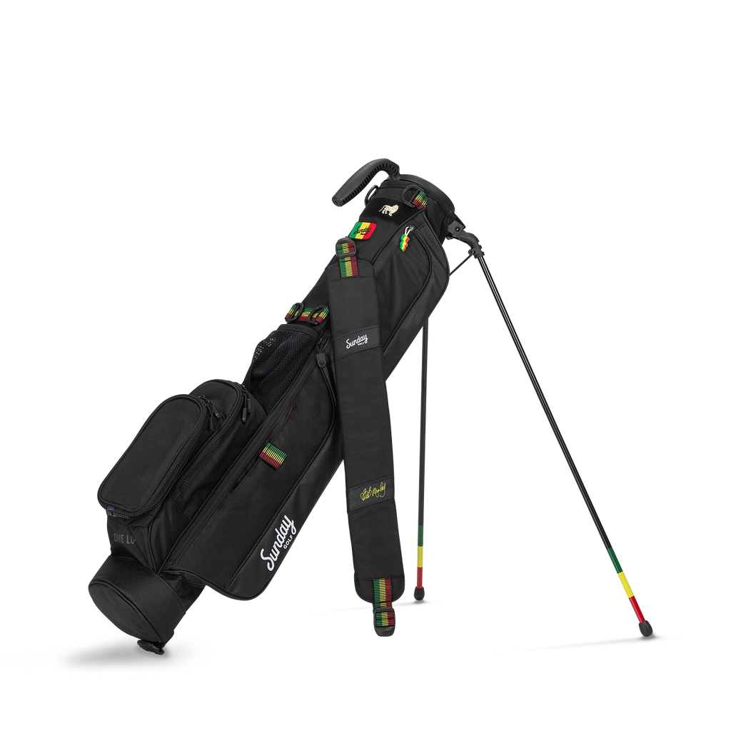 Loma | Bob Marley Black Par 3 Bag