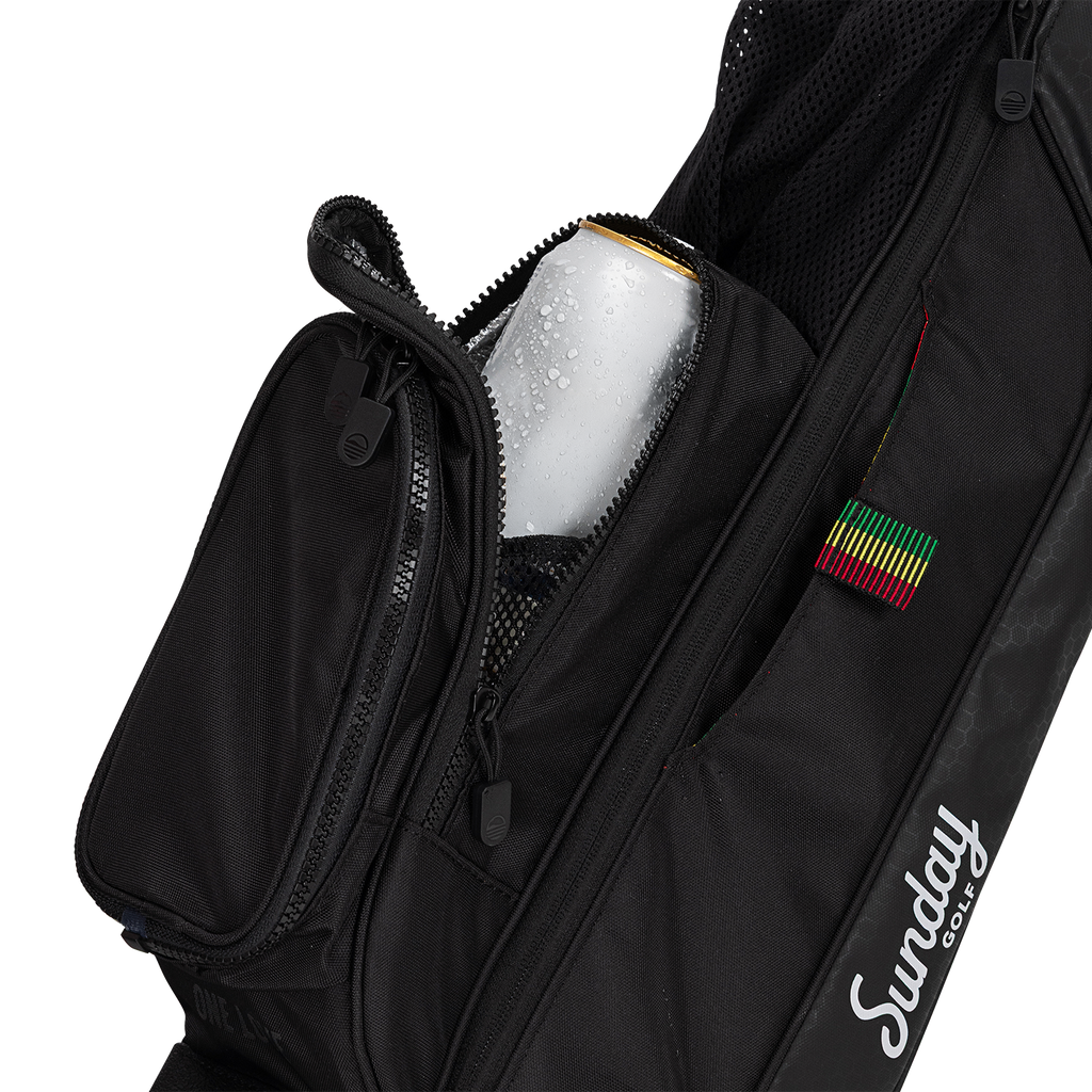 Loma | Bob Marley Black Par 3 Bag