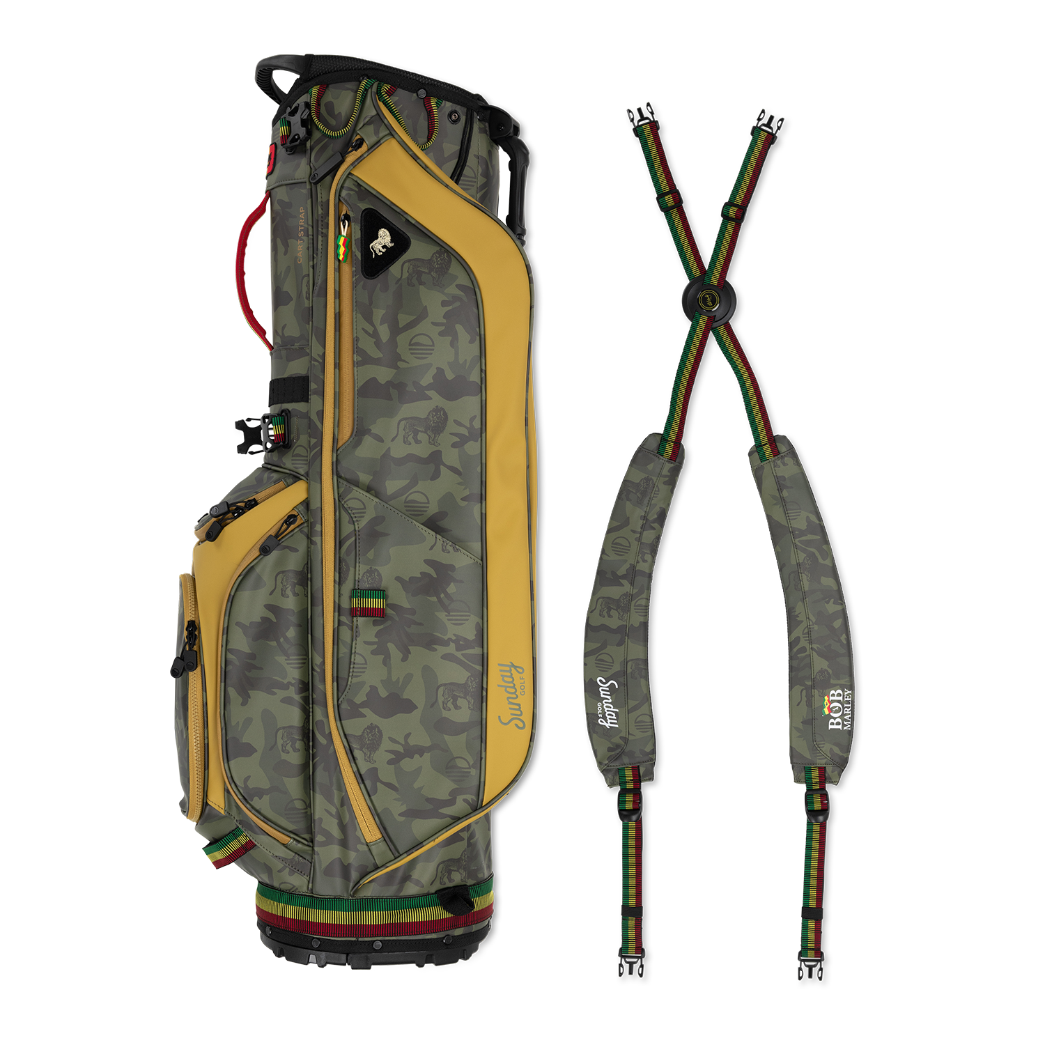 Ryder | Bob Marley Camo Full Size Stand Bag