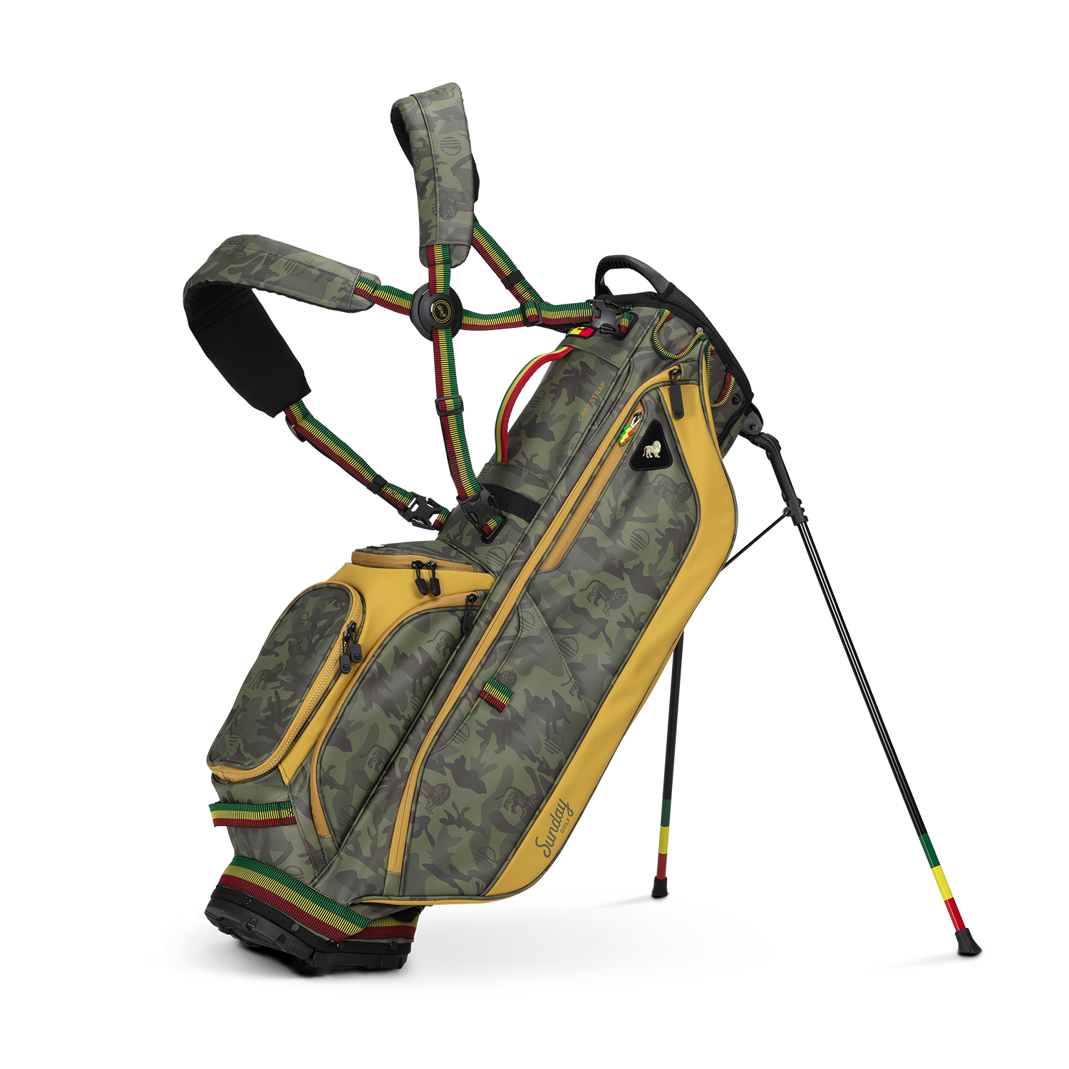 Ryder | Bob Marley Camo Full Size Stand Bag
