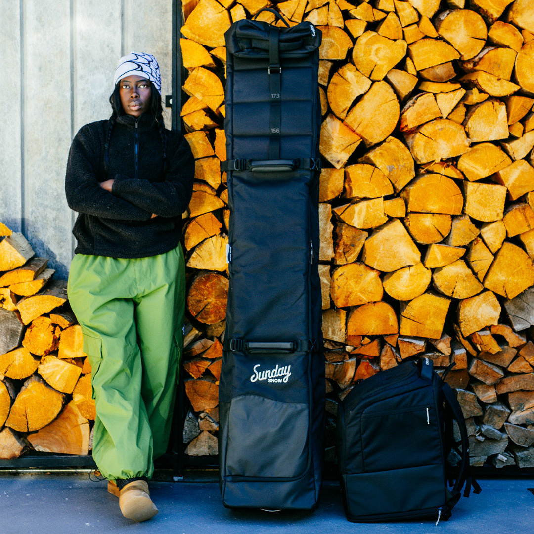 Drifter Ski Travel Bag | Black