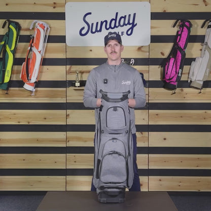 The Big Rig | Heather Gray Cart Bag