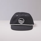 A gif of crushable hat by Sunday Golf  being crushed and bouncing back 