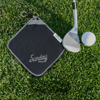 A video discussing the features of magnetic golf towel for Loma and Loma XL golf bag