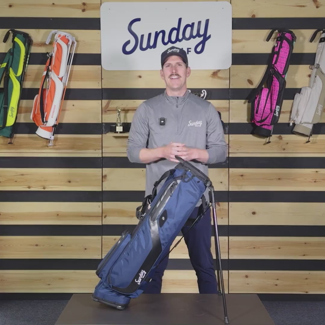 El Camino | Mid Size Stand Bag - Grellow – Sunday Golf