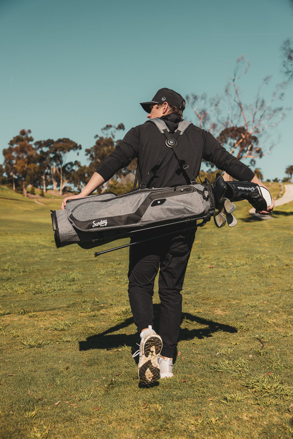 El Camino | Heather Gray Mid Size Stand Bag