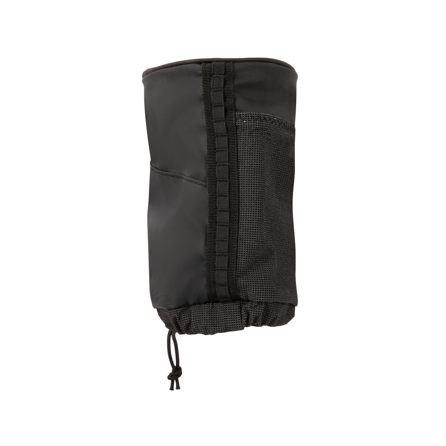 Side view of ranger driver golf headcover in black showing its tee holder