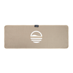 Sunday Golf Classic Golf Towel in toasted almond front shot