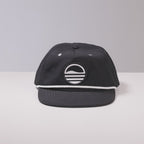 A gif of crushable hat by Sunday Golf  being crushed and bouncing back 