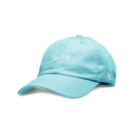 Front shot of seafoam dad golf hat