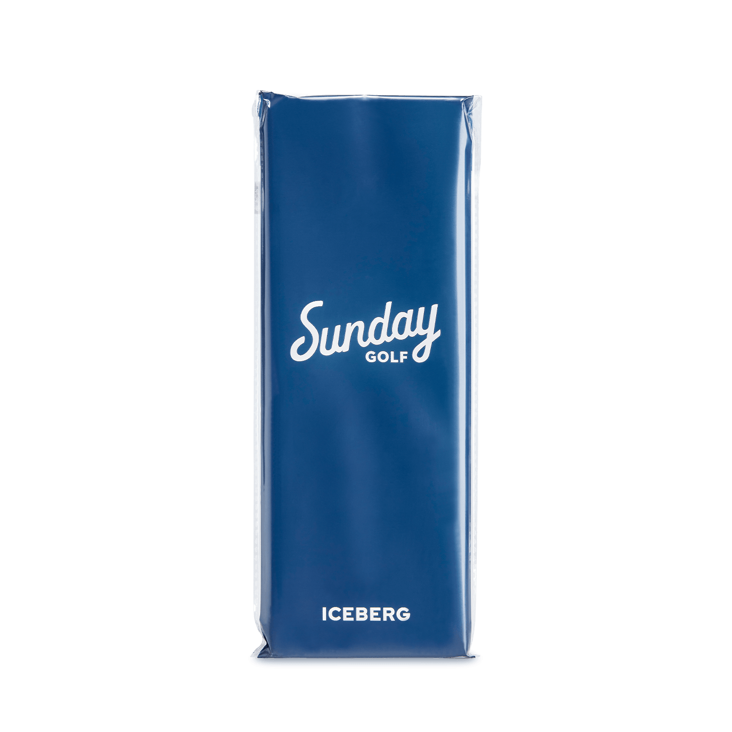 Iceberg golf ice cooler pack inside its packaging