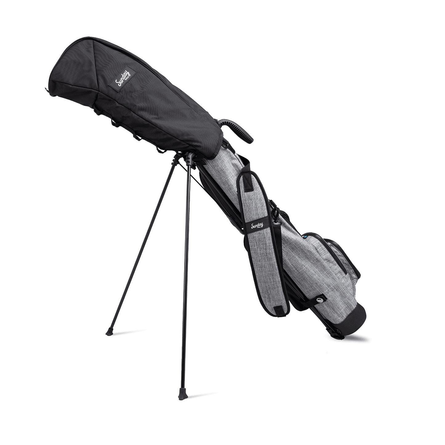 Magnum Rain Hood unfolding gif on Sunday Golf Loma golf bag
