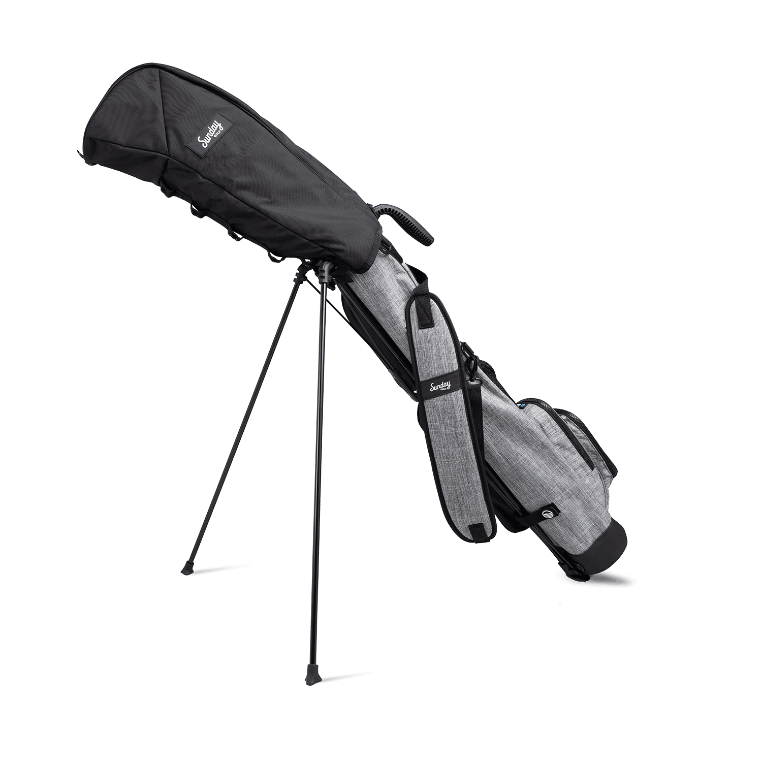 Magnum Rain Hood unfolding gif on Sunday Golf Loma golf bag