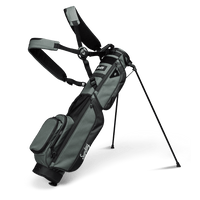 loma xl golf bag in midnight green by sunday golf with double carrying strap 