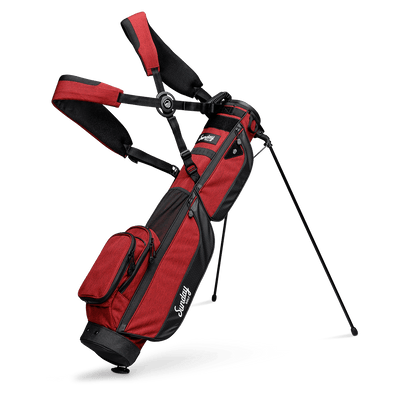 deep red burgundy loma xl golf bag by sunday golf