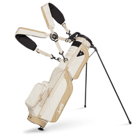 Loma XL golf bag in toasted almond white and tan golf bag