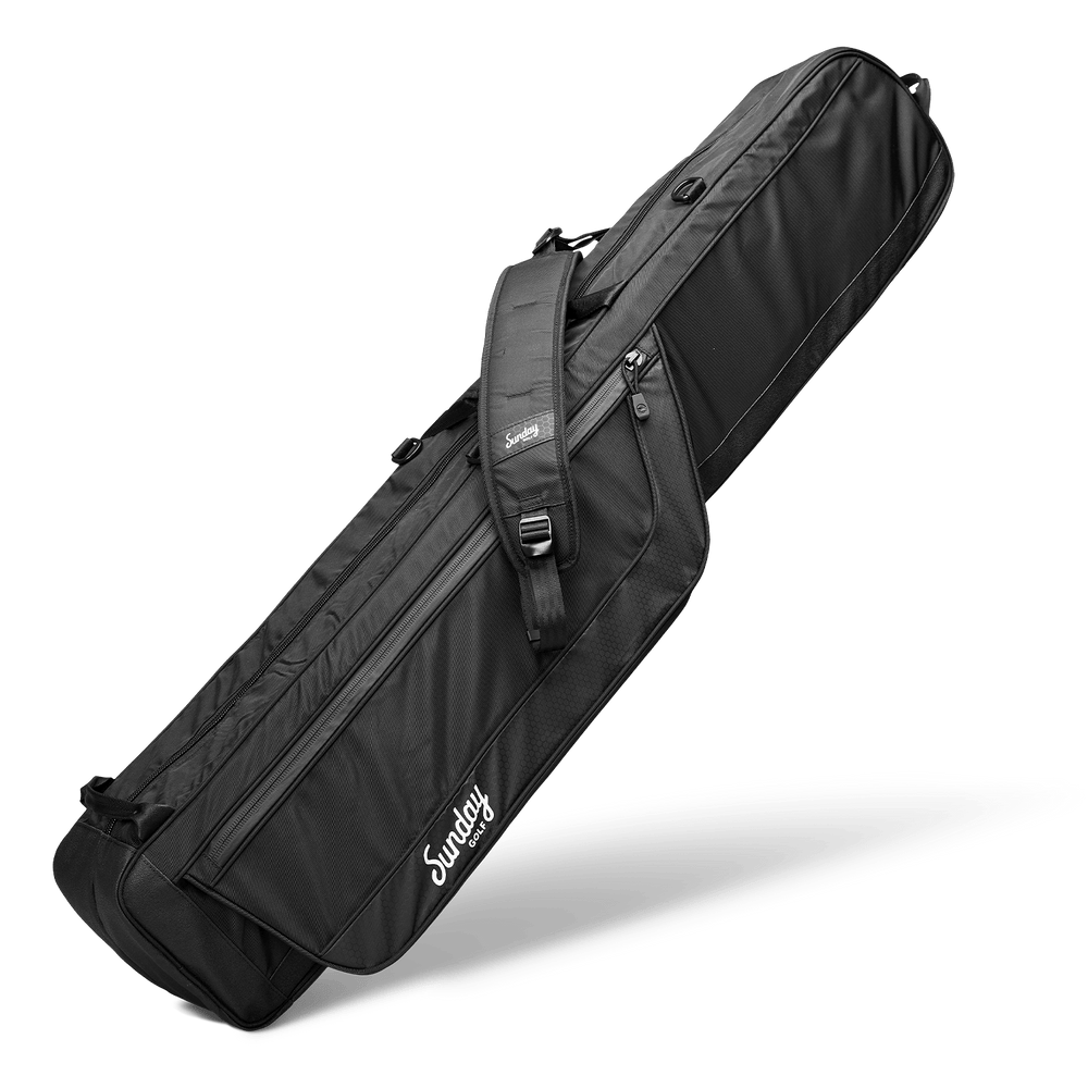 The Mule Black Travel Golf Bag Sunday Golf