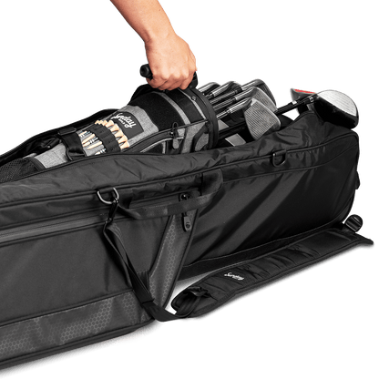 Loma XL in the mule travel golf bag