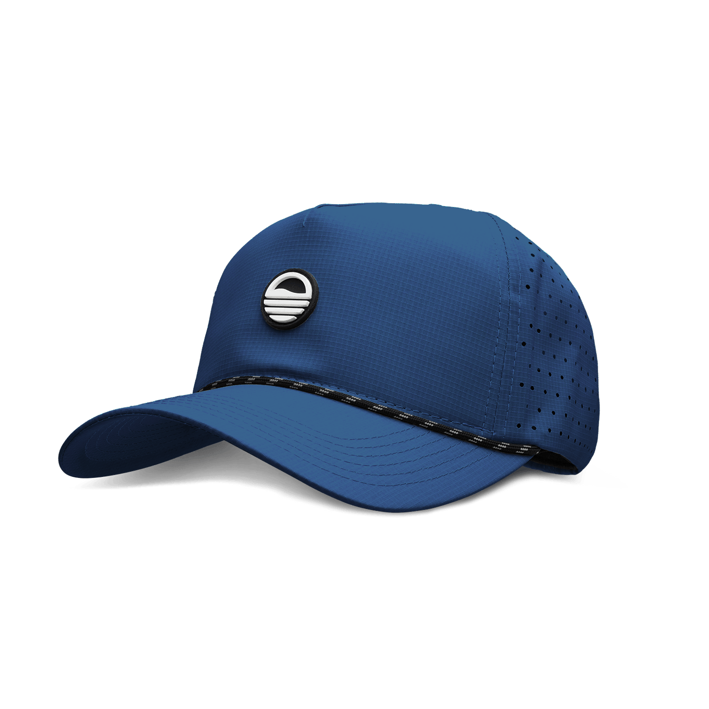 Front shot of navy Porter Lite golf hat