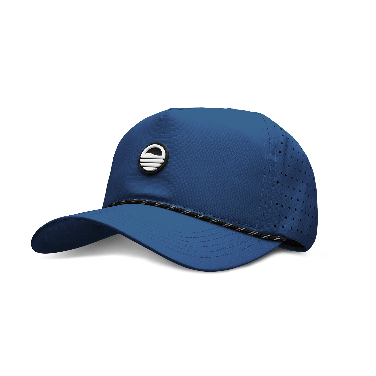Front shot of navy Porter Lite golf hat