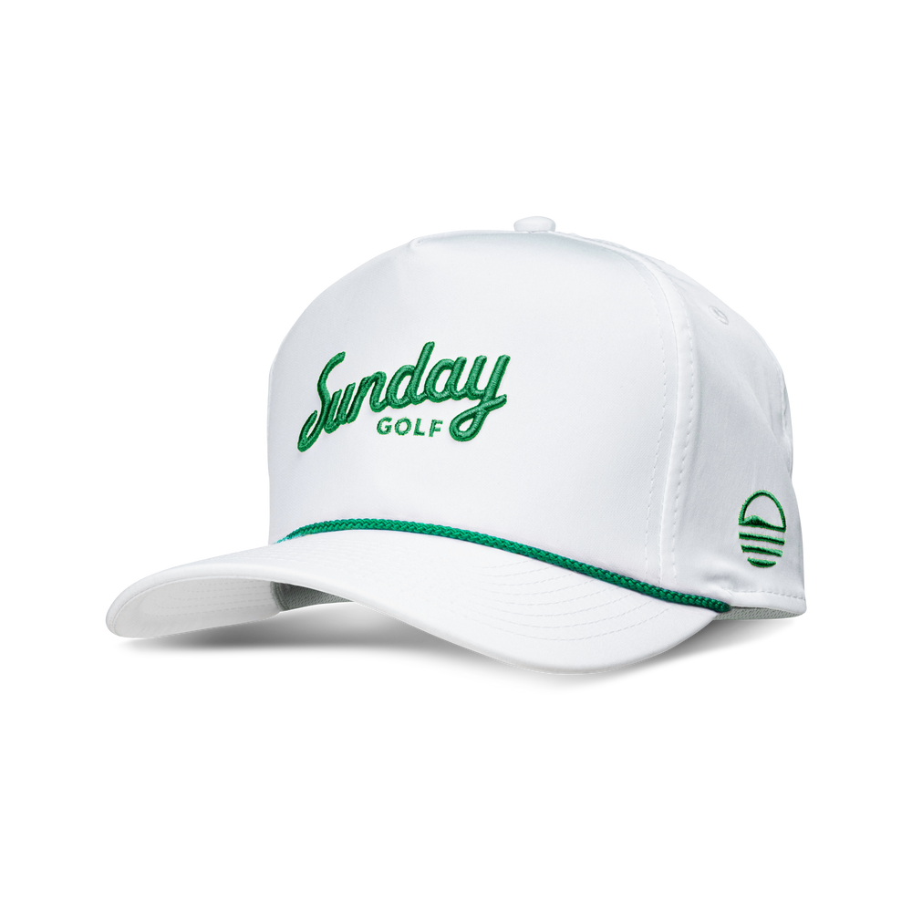 Golf Rope Hat Green Sunday Golf