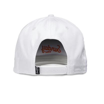 Back shot of tropical rope golf hat