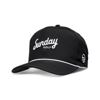 Sunday Golf Rope Hat | Black