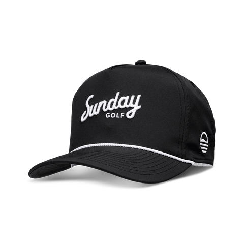 Sunday Golf Rope Hat | BLACK