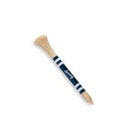 a full shot of a single bamboo golf tee