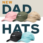 dad hats for golf in different color options